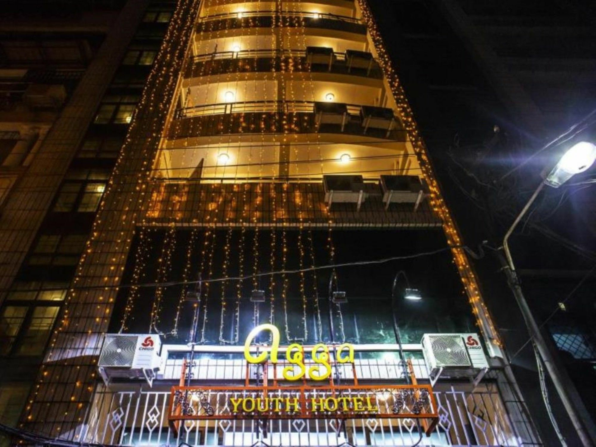 Agga Youth Hotel Yangon Exterior foto